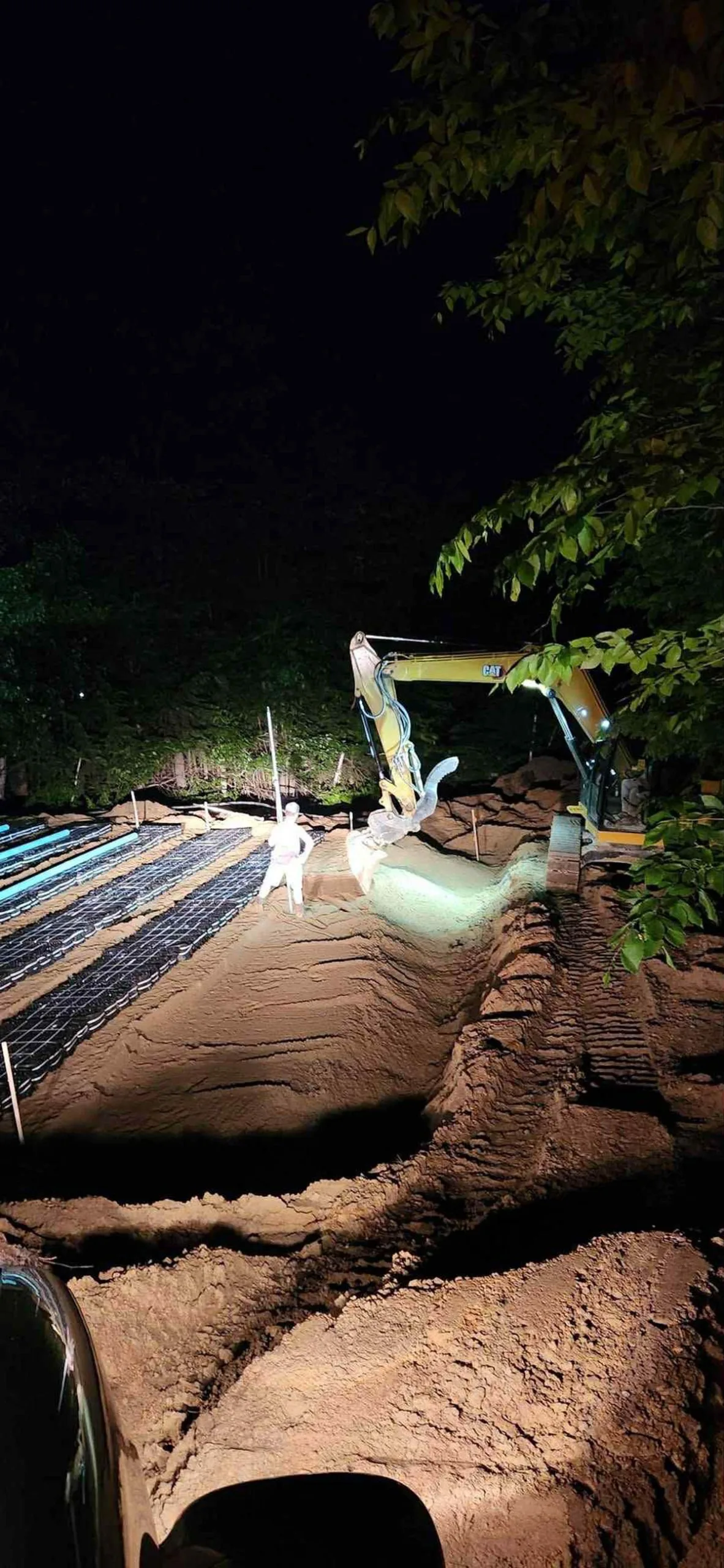 Merit Septic System Work